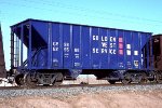 Ex SP here Golden West Service open hopper GVSR #629566